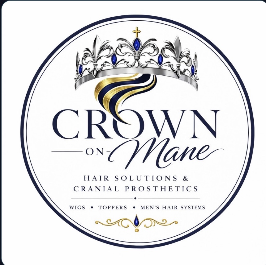 Crown on Mane Hair Solutions and Cranial Prosthetics logo